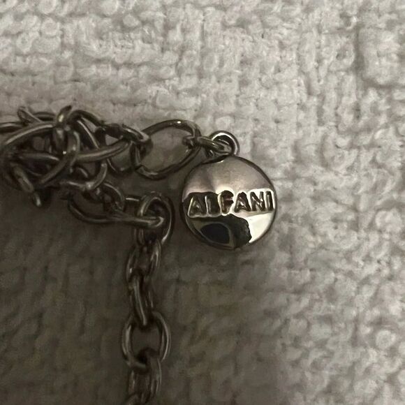 Alfani Necklace silver gold and bronze statement necklace nwt - Picture 9 of 9